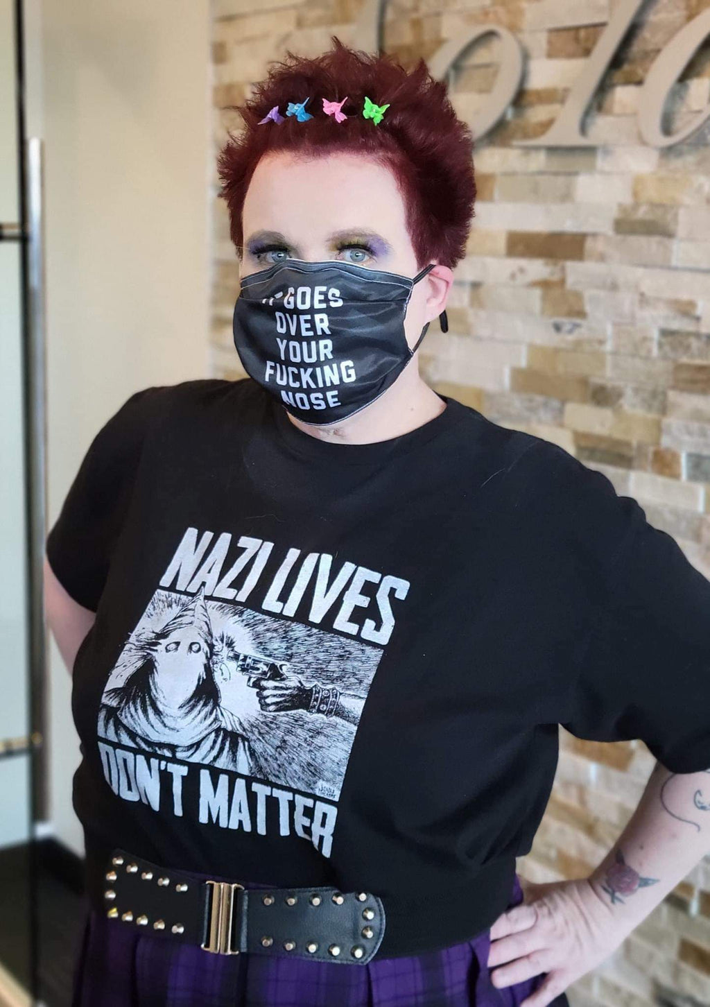 Nazi Lives Don't Matter - Gun - Diablo Macabre