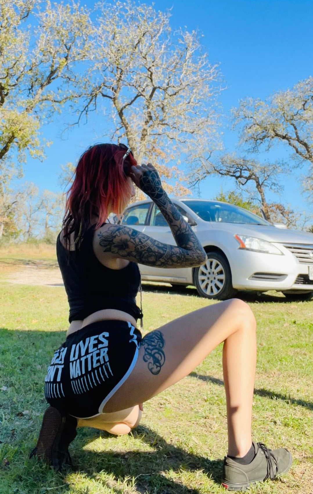 Nazi Lives Don't Matter - Booty Shorts